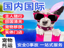 成吉思汗航空运输国际宠物托运 【国